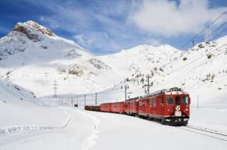 Tren Bernina desde Zurich. Trenes a los Alpes desde Zurich