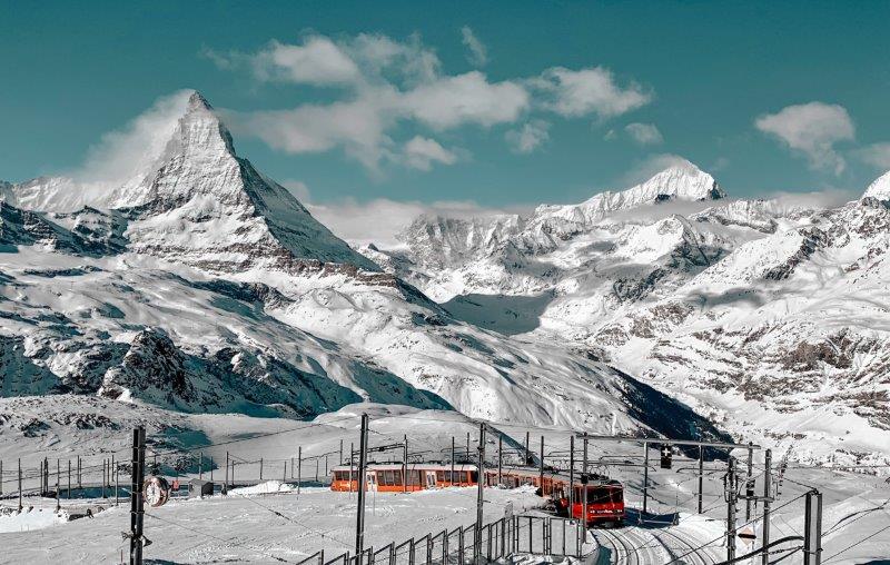 Servicio a bordo del Bernina Express