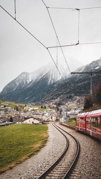 Tramo panorámico del Bernina