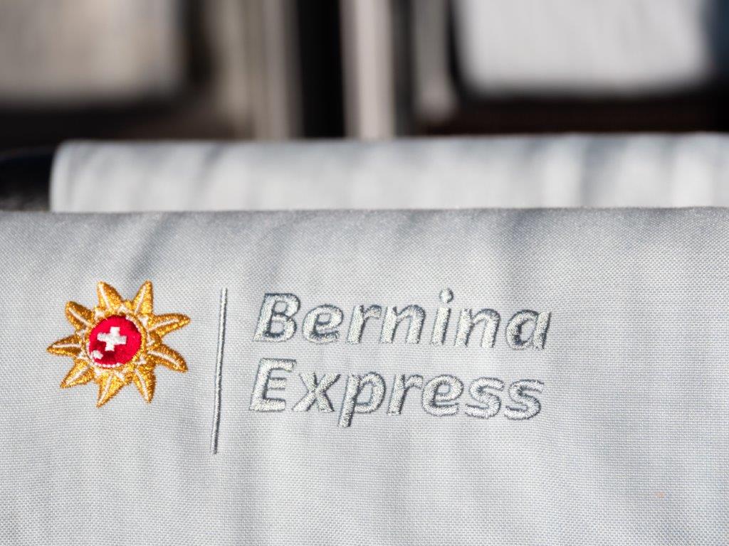 Paisaje alpino del Tren Bernina