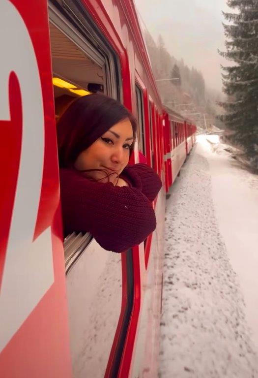 Paisajes del Tren Bernina desde Varenna