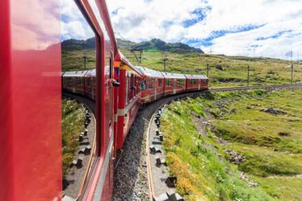 Tren Bernina desde Varenna