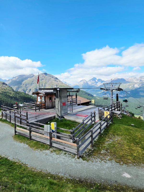 Remonte de montaña en Pontresina