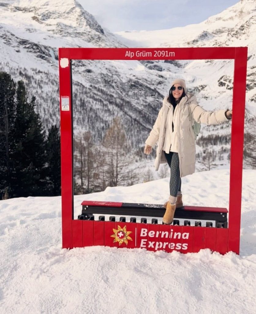 Estación de Alp Grüm en la ruta del Bernina