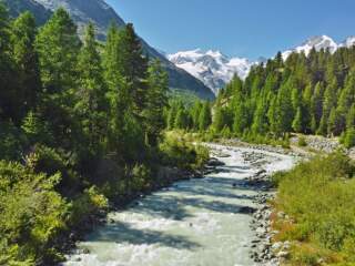 Pontresina, una de nuestras paradas favoritas del tren Bernina
