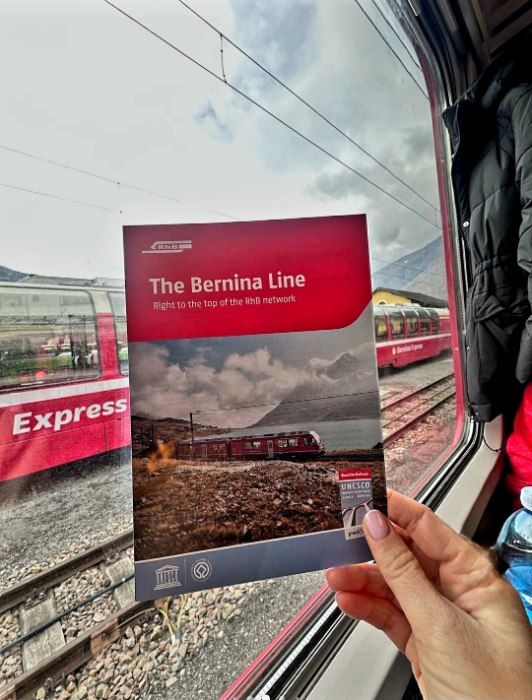 Paisaje del Tren Bernina
